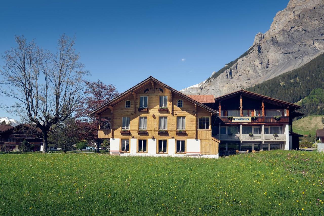 Hotel Alpina Kandersteg Bagian luar foto