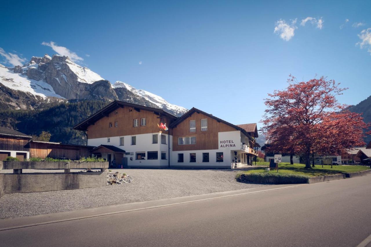 Hotel Alpina Kandersteg Bagian luar foto