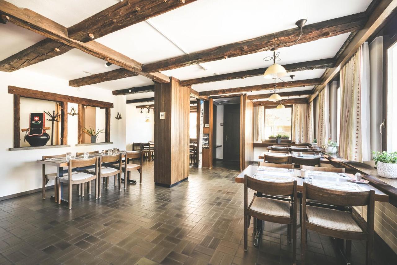 Hotel Alpina Kandersteg Bagian luar foto