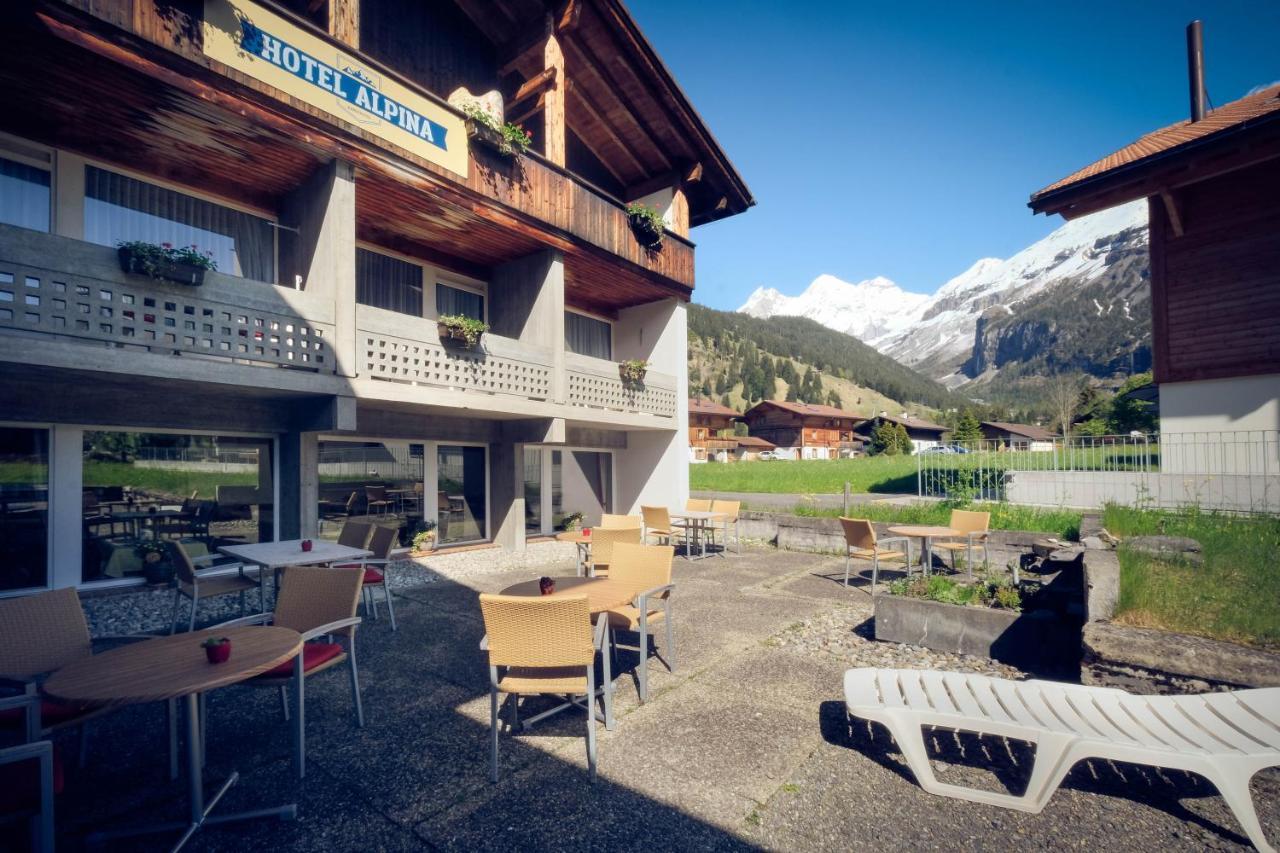 Hotel Alpina Kandersteg Bagian luar foto