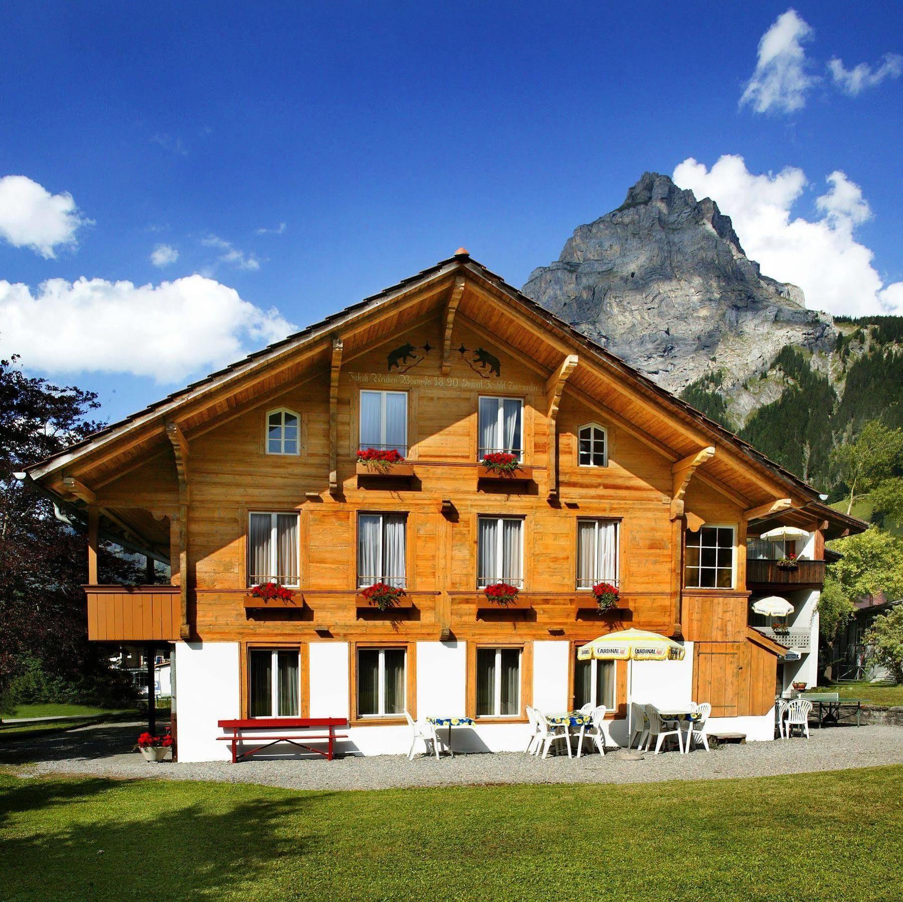 Hotel Alpina Kandersteg Bagian luar foto